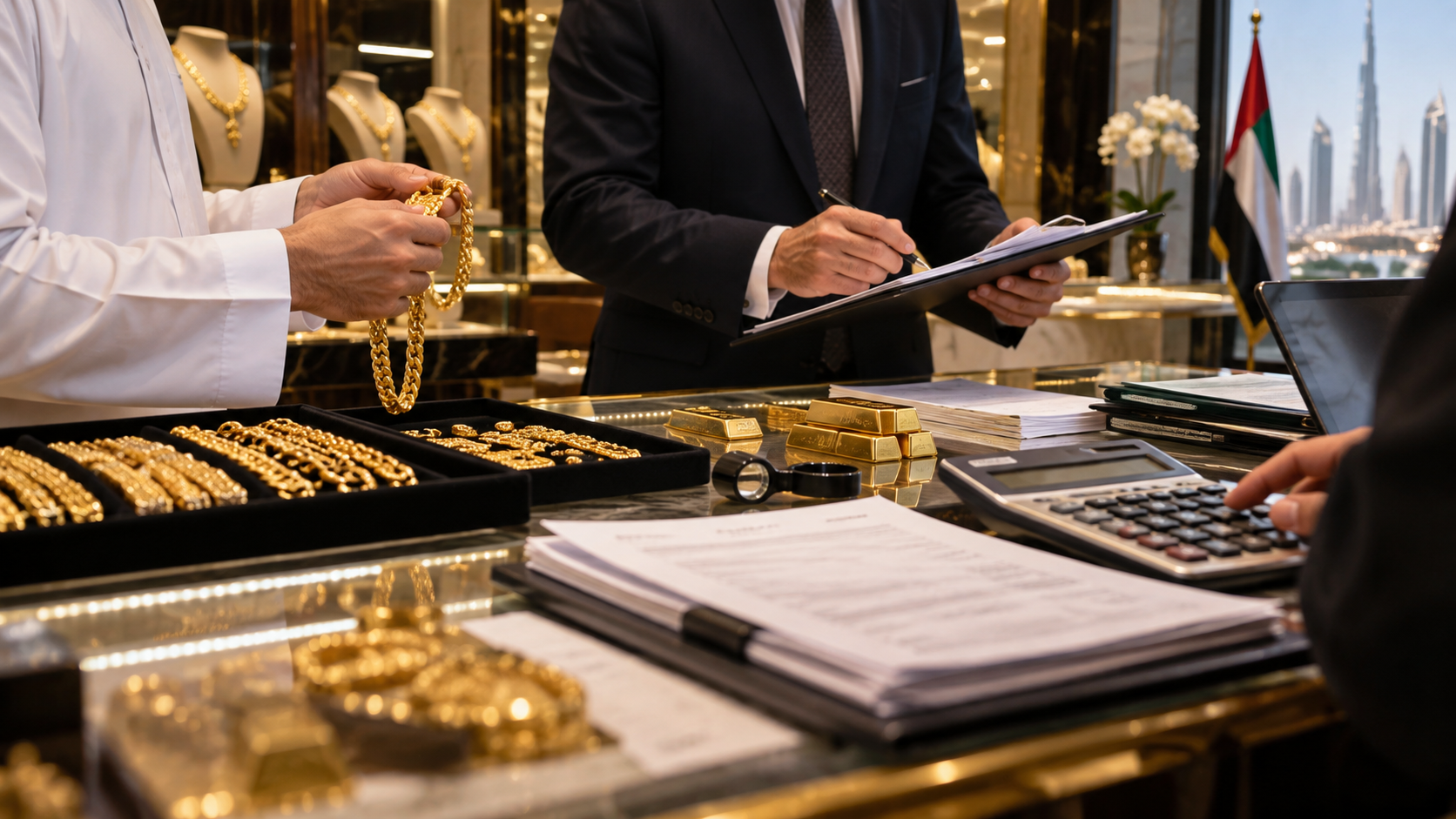 مكافحة غسل الأموال لتجار الذهب: ما التزاماتك في الإمارات؟