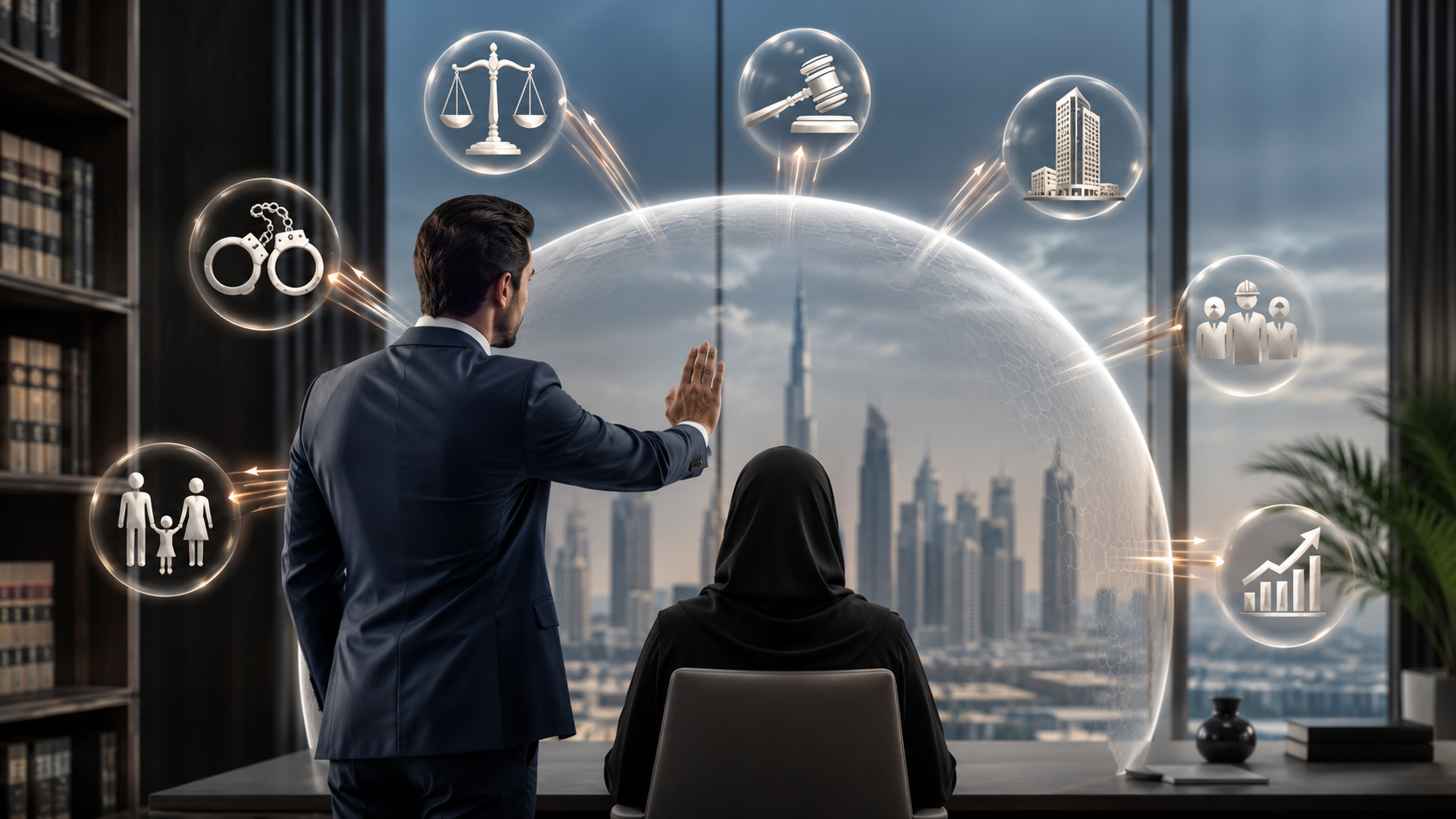 أهم القضايا التي تحتاج إلى محامي متمرس في دبي