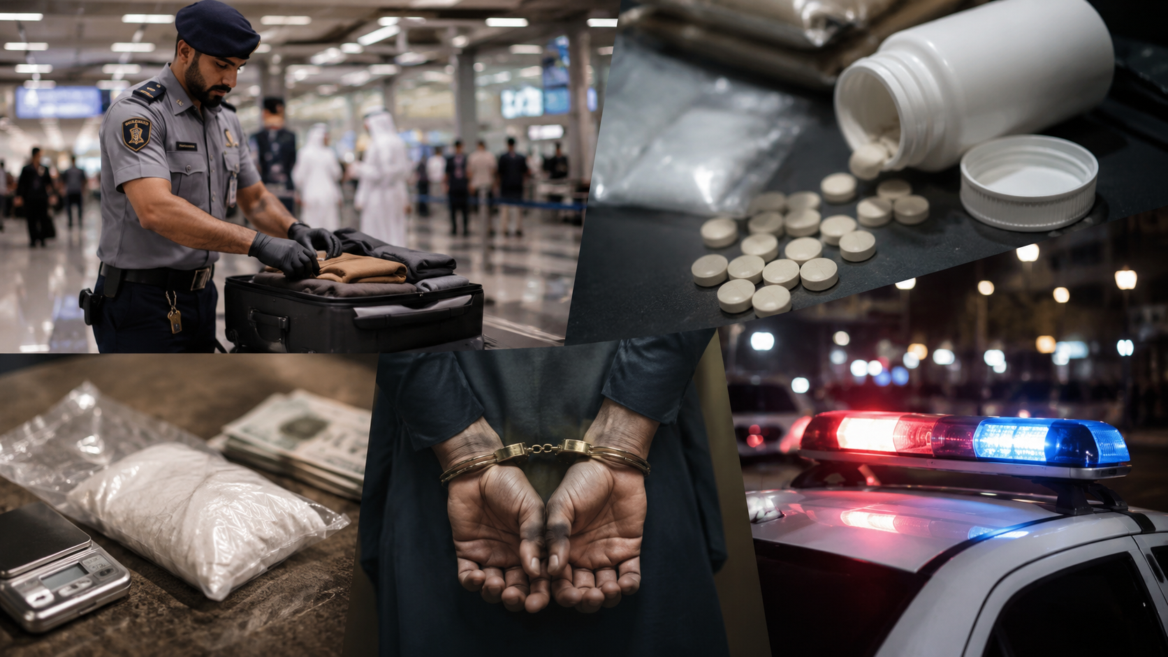 ما عقوبات جرائم المخدرات في الإمارات؟ التعاطي والحيازة والترويج والتهريب ؟