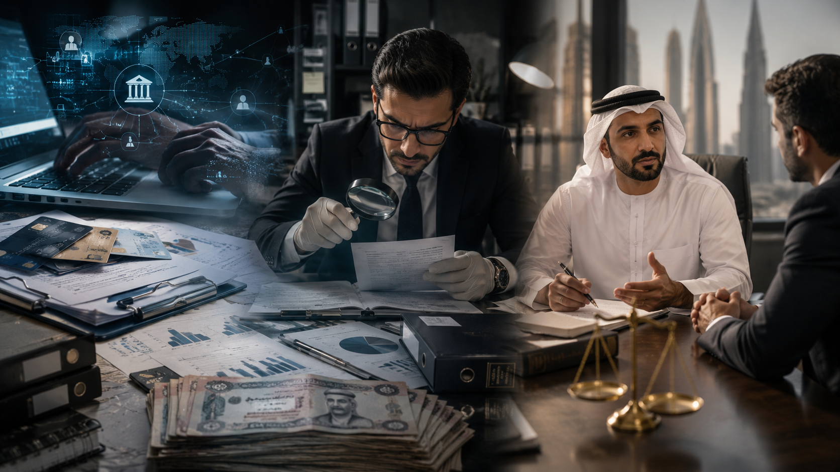ما الجرائم المالية في القانون الإماراتي، وما عقوباتها وكيف تُبنى دفوعها؟