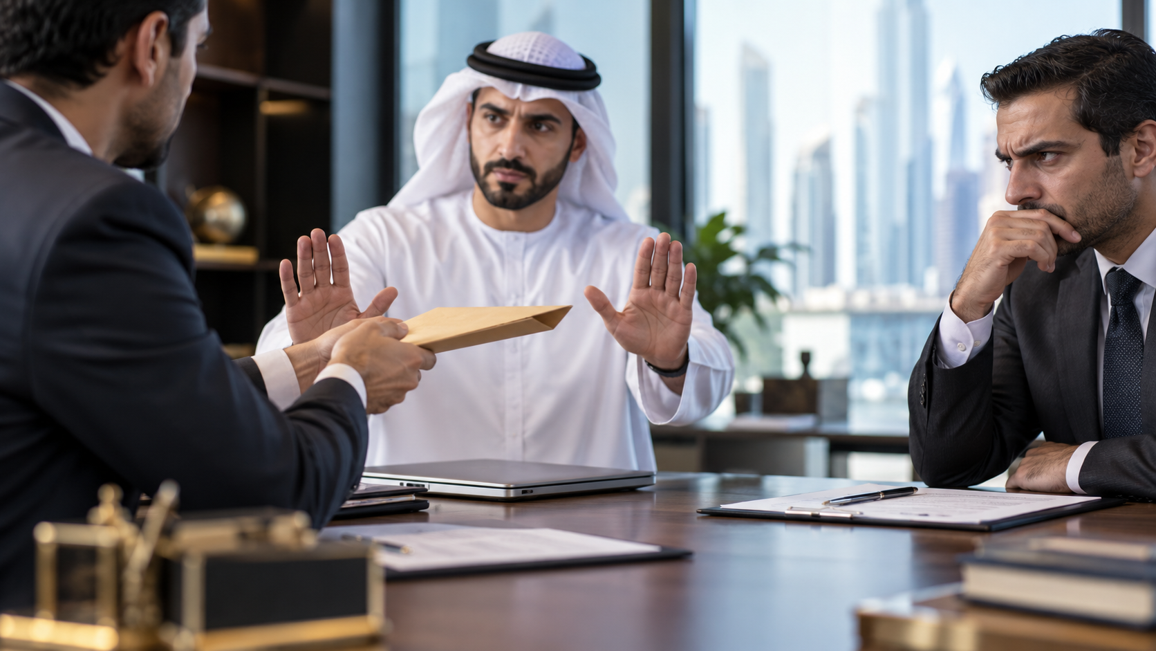 محاذير الوساطة في التعاملات التجارية